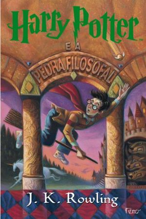 Capa de Harry Potter e a Pedra Filosofal